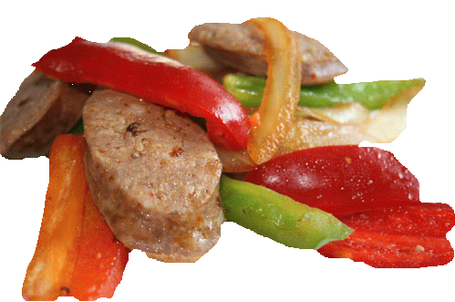 Sausage & Peppers by Laurene